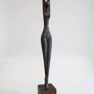 Corbiniano Lins escultura fundição de alumínio