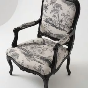 Par de poltronas pretas